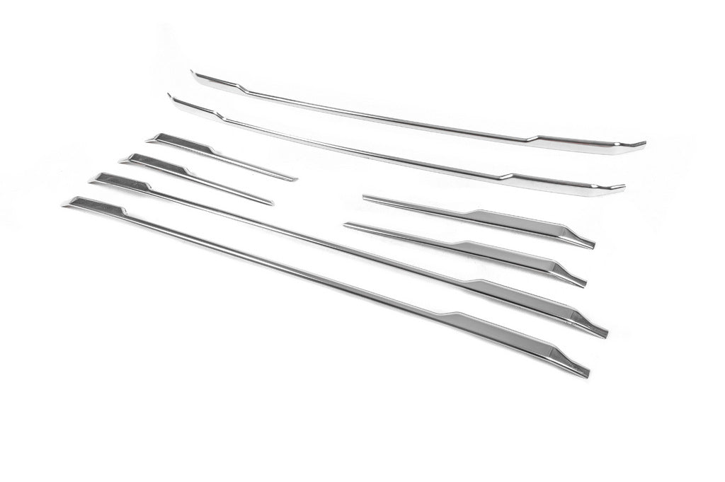 Chrome Grille Covers (Stainless Steel) for Ford Courier 2023- - image 3