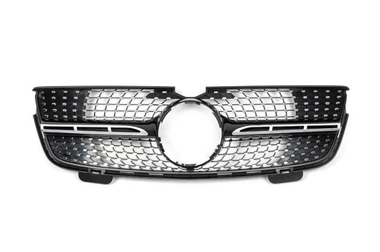 Front grill Diamond for Mercedes GL class X164 - Reelken Auto
