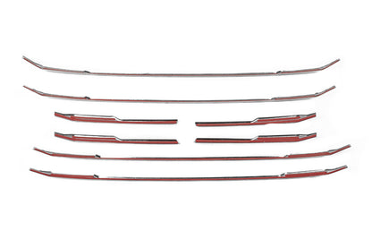 Grid overlays (stainless steel) for Ford Courier 2023- year - image 4