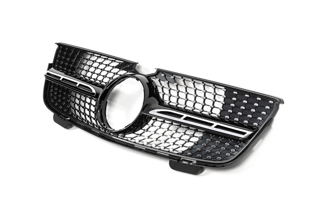 Front Grille Diamond for Mercedes GL сlass X164 2006-2012 - image 3