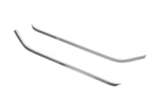 Window edging (2 pcs, stainless steel) for Ford Custom 2023↗ year - image 1