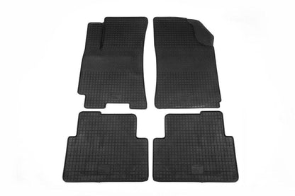 Rubber mats (4 pieces, Polytep) for Chevrolet Lanos - Reelken Auto