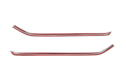 Window edging (2 pcs, stainless steel) for Ford Custom 2023↗ year - image 3