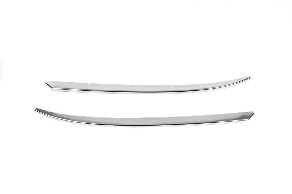 Corners on the front bumper (2 pieces, stainless steel) for Ford Custom 2023↗ year - image 3