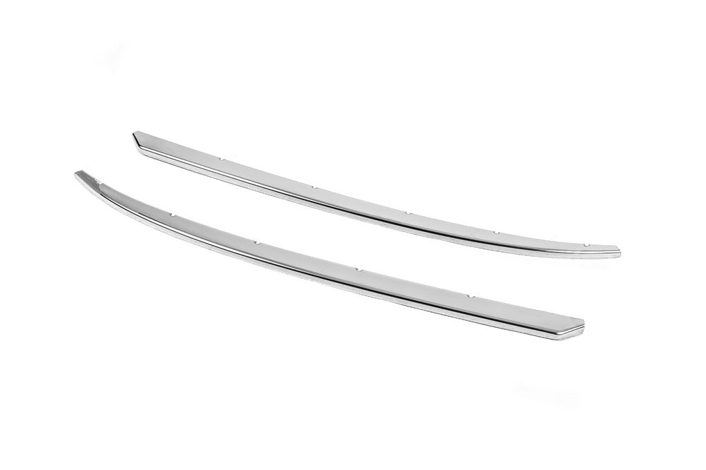 Corners on the front bumper (2 pieces, stainless steel) for Ford Custom 2023↗ year - image 4