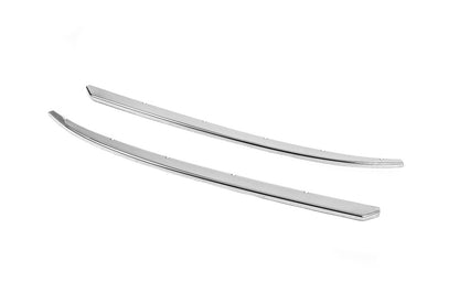Corners on the front bumper (2 pieces, stainless steel) for Ford Custom 2023↗ year - image 4