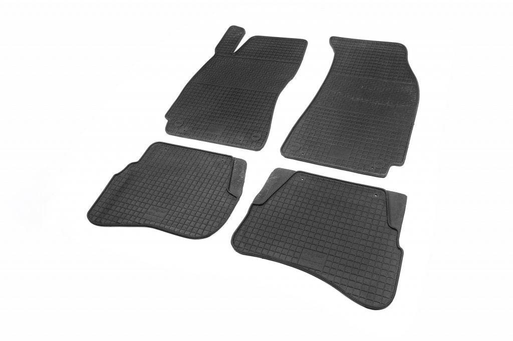 Rubber mats (4 pieces, Polytep) for Volkswagen Passat B5 1997-2005 - Reelken Auto