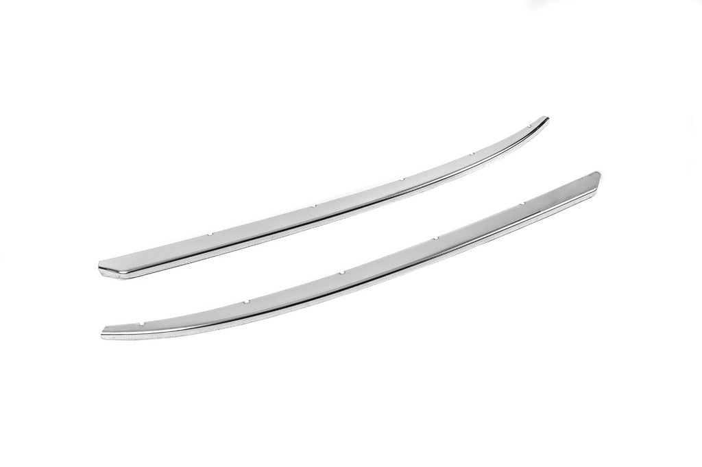Corners on the front bumper (2 pieces, stainless steel) for Ford Custom 2023↗ year - image 5