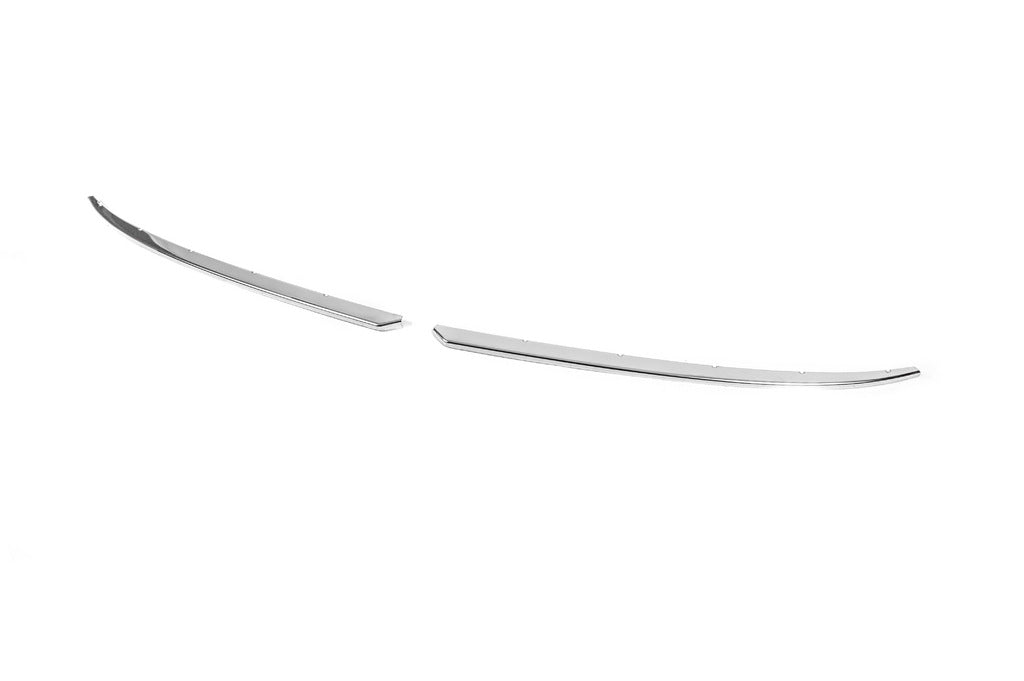 Stainless steel front bumper corner protectors (2 pcs) for Ford Custom 2023- - image 2