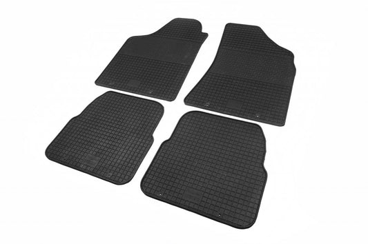 Rubber Floor Mats (4 pcs, Polytep) for Volkswagen Passat B3 1988-1993 - image 1