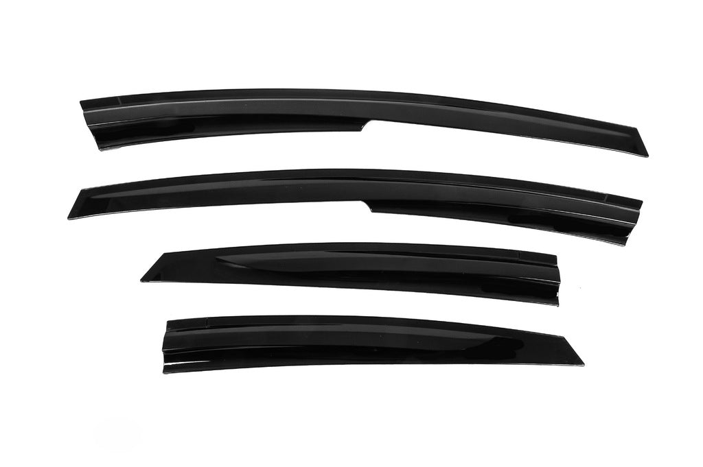 Window Deflectors (4 pcs, Sunplex Sport) for Toyota Prius 2009-2015 - image 3