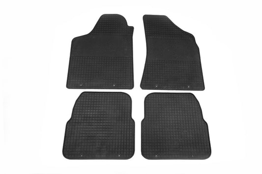 Rubber Floor Mats (4 pcs, Polytep) for Volkswagen Passat B3 1988-1993 - image 2