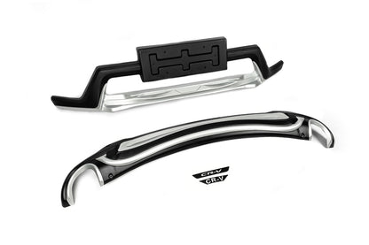 Front and Rear Bumper Extensions 2016-2019 (2 pcs) for Honda CRV 2017-2022 - image 8
