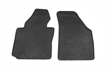 Rubber mats (2 pieces, Polytep) for Volkswagen Caddy 2015-2020 - Reelken Auto