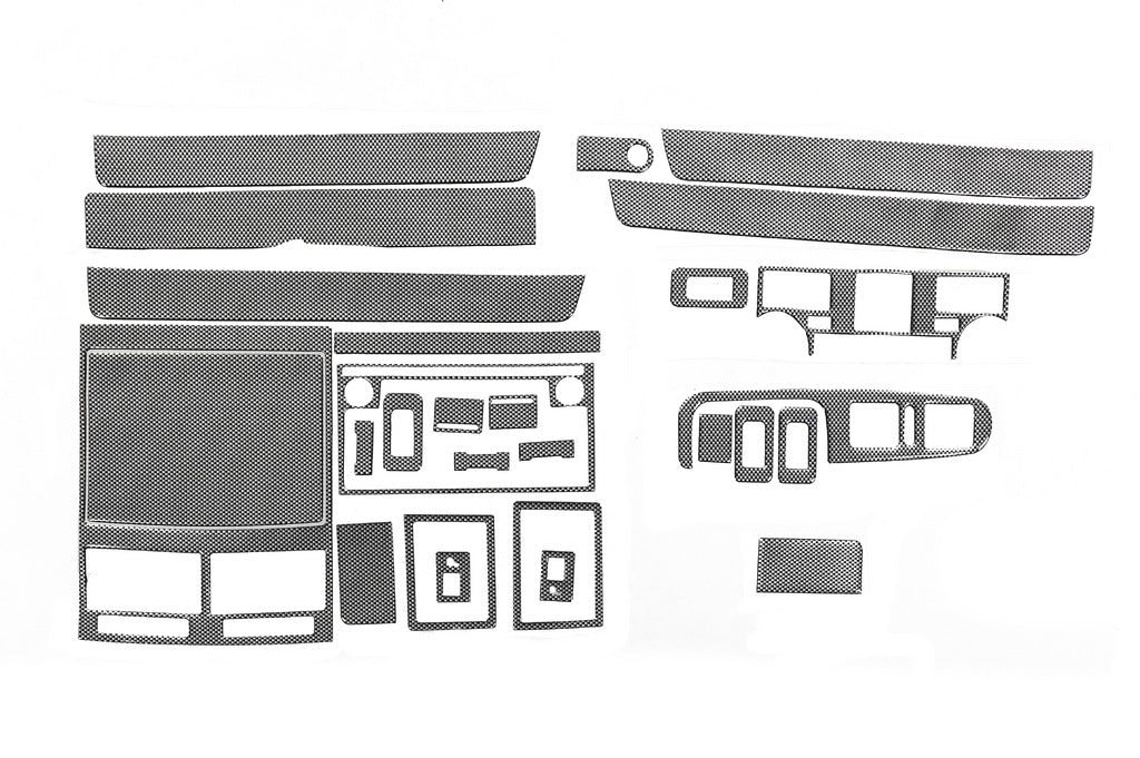 Dashboard Trim Covers for Volkswagen Touareg 2002-2010 - image 4