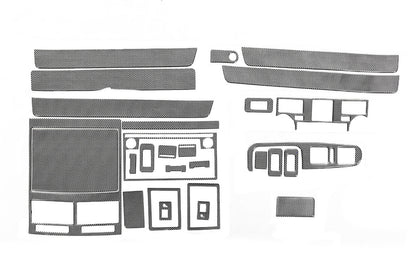 Dashboard Trim Covers for Volkswagen Touareg 2002-2010 - image 4