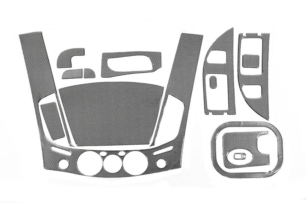 Overlays on the panel (13 parts) for Mitsubishi L200 2006-2015 - image 3