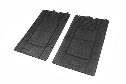 Rear Rubber Floor Mats (2 pcs, Polytep) for Renault Trafic 2015- - image 1