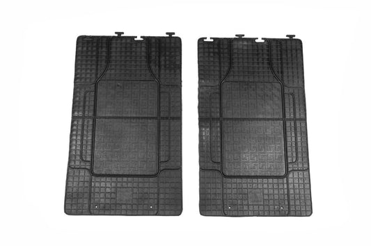 Rear Rubber Floor Mats (2 pcs, Polytep) for Renault Trafic 2015- - image 2