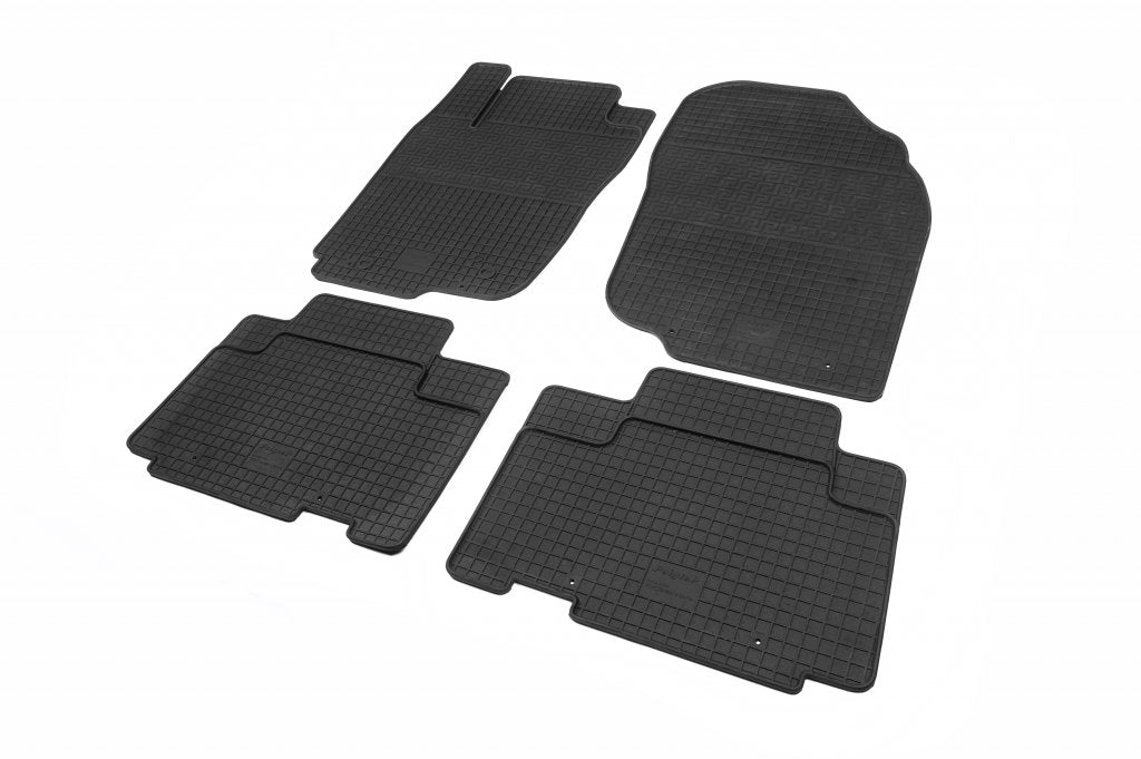 Rubber Floor Mats (4 pcs, Polytep) for Toyota Rav 4 2006-2013 - image 1