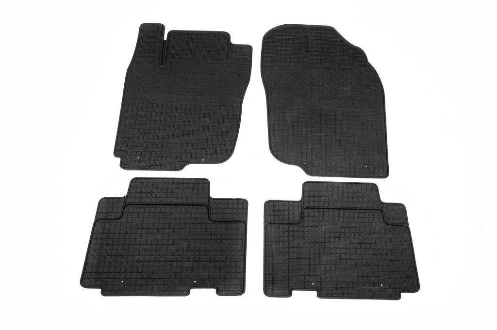 Rubber mats (4 pieces, Polytep) for Toyota Rav 4 2006-2013 - Reelken Auto