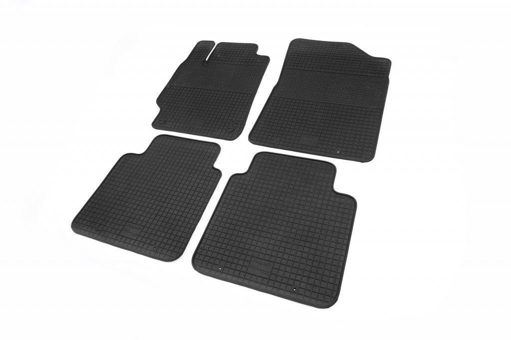 Rubber Floor Mats (4 pcs, Polytep) for Toyota Camry 2011-2018 - image 1