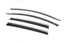 Window Deflectors with Chrome Trim Niken (HB, 4 pcs) for Renault Clio IV 2012-2019 - image 1