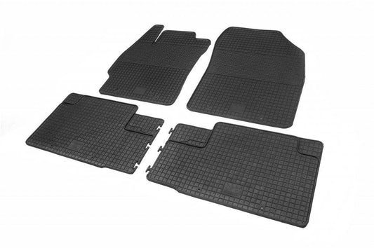 Rubber mats (4 pieces, Polytep) for Toyota Corolla 2013-2019 - Reelken Auto