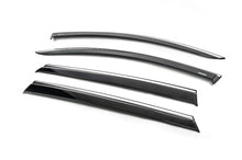 Window Deflectors with Chrome Trim (4 pcs, Niken) for Peugeot 5008 2016-2023 - image 2