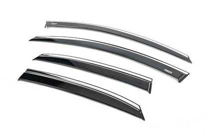 HB chrome windbreakers (4 pcs., Niken) for Kia Ceed 2018↗︎ - Reelken Auto