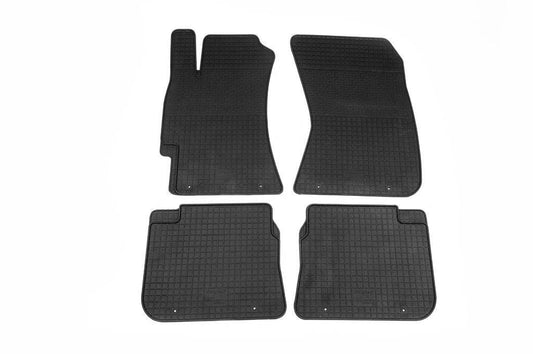 Rubber mats (4 pieces, Polytep) for Subaru Outback 2005-2009 - Reelken Auto