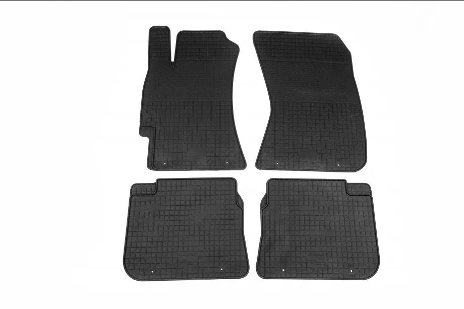 Rubber Floor Mats (4 pcs, Polytep) for Subaru Outback 2009-2014 - image 1