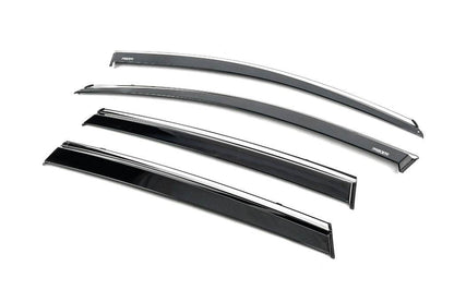 Windshields with chrome (4 pcs, Niken) for Honda CRV 2017-2022 - Reelken Auto