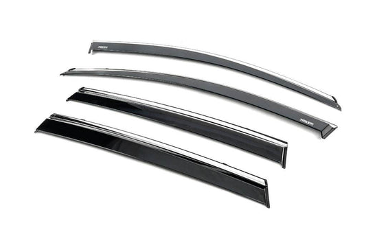 Windshields with chrome (4 pcs, Niken) for Honda CRV 2017-2022 - Reelken Auto