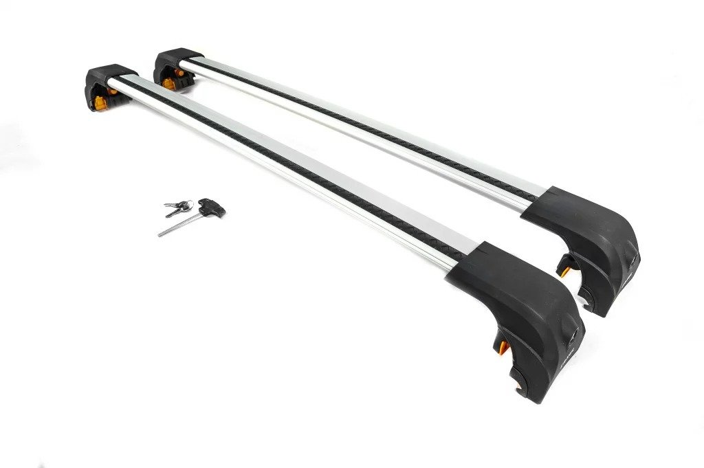 Roof rack (crossbars) for integrated railings Ecem V2 120 cm (2 pcs) for BMW 5 series F-10/11/07 2010-2016 - image 7