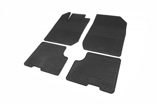Rubber mats (4 pieces, Polytep) for Dacia Sandero 2013-2020 - Reelken Auto