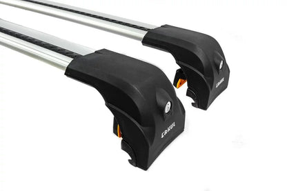 Roof rack (crossbars) for integrated railings Ecem V2 120 cm (2 pcs) for BMW 5 series F-10/11/07 2010-2016 - image 9
