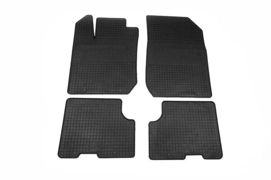 Rubber mats (4 pieces, Polytep) for Dacia Sandero 2013-2020 - Reelken Auto