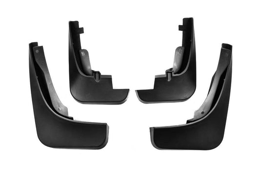 Premium mudguards (4 pcs., with wide arch extenders) for Audi Q5 2008-2017 - Reelken Auto