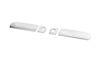 Chrome Door Handle Covers (2 pcs, Stainless Steel) for Audi A3 1996-2003 - image 2