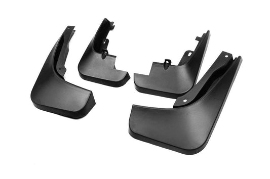 Premium mudguards (4 pcs., with wide arch extenders) for Audi Q5 2008-2017 - Reelken Auto