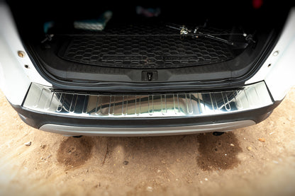 Rear Bumper Protector Carmos Stainless Steel for Ford Kuga/Escape 2013-2019 - image 8