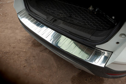 Rear Bumper Protector Carmos Stainless Steel for Ford Kuga/Escape 2013-2019 - image 3