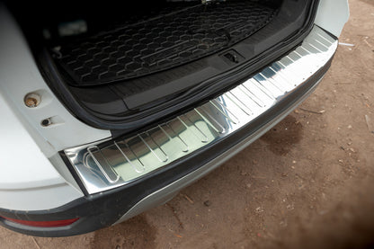 Rear Bumper Protector Carmos Stainless Steel for Ford Kuga/Escape 2013-2019 - image 5