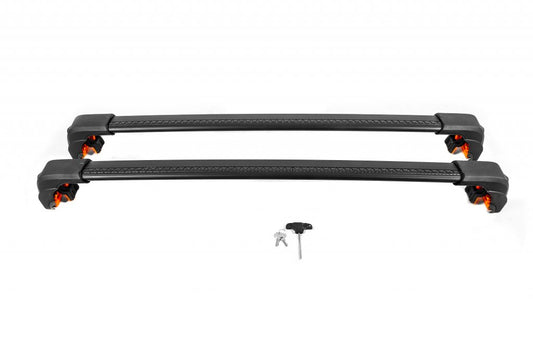 Roof Rack Cross Bars for Integrated Roof Rails Ecem V2 120 cm (2 pcs) for Volvo XC90 2015- - image 1