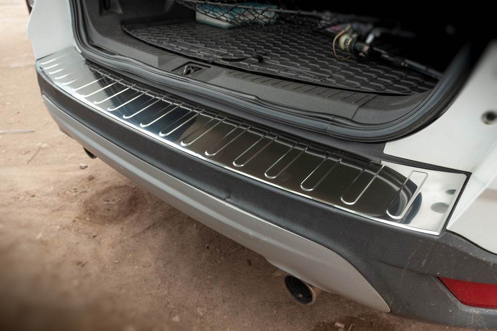 Rear bumper Carmos (stainless) for Ford Kuga/Escape 2013-2019 - Reelken Auto