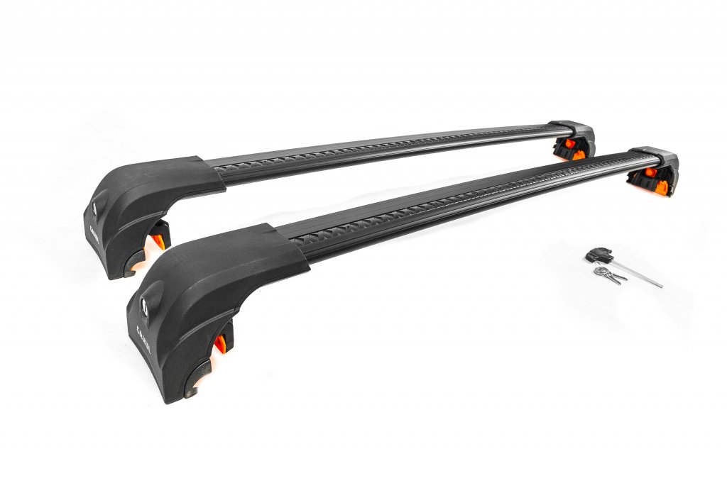 Roof rack (crossbars) for integrated railings Ecem V2 120 cm (2 pcs) for BMW 3 series F-30/31/34 2012-2019 - image 15