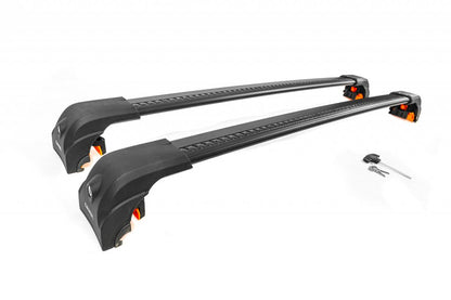 Roof Rack Cross Bars for Integrated Roof Rails Ecem V2 120 cm (2 pcs) for Cadillac XT5 2016- - image 11