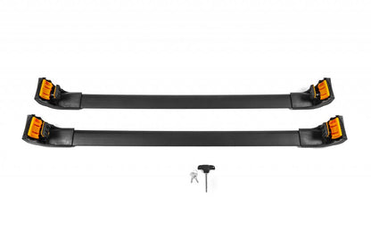 Roof rack (crossbars) for integrated railings Ecem V2 120 cm (2 pcs) for BMW 3 series F-30/31/34 2012-2019 - image 16