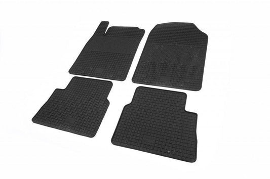 Rubber mats (4 pieces, Polytep) for Opel Vectra C 2002-2008 - Reelken Auto